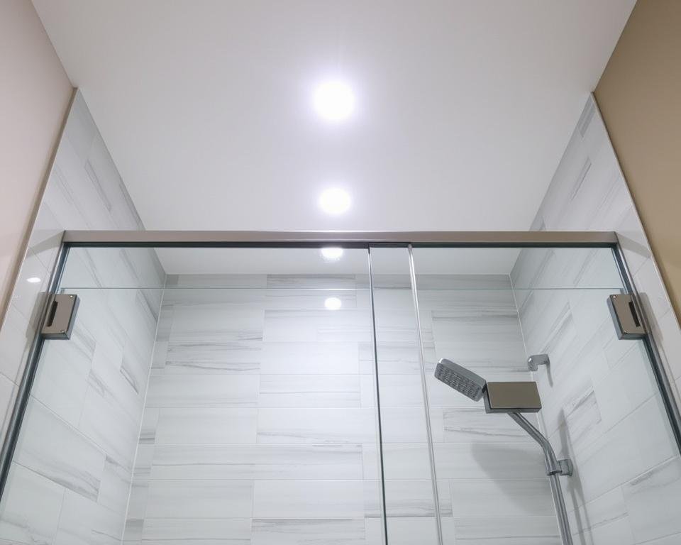 recessed shower lighting with glass enclosure recessed shower lighting with glass enclosure