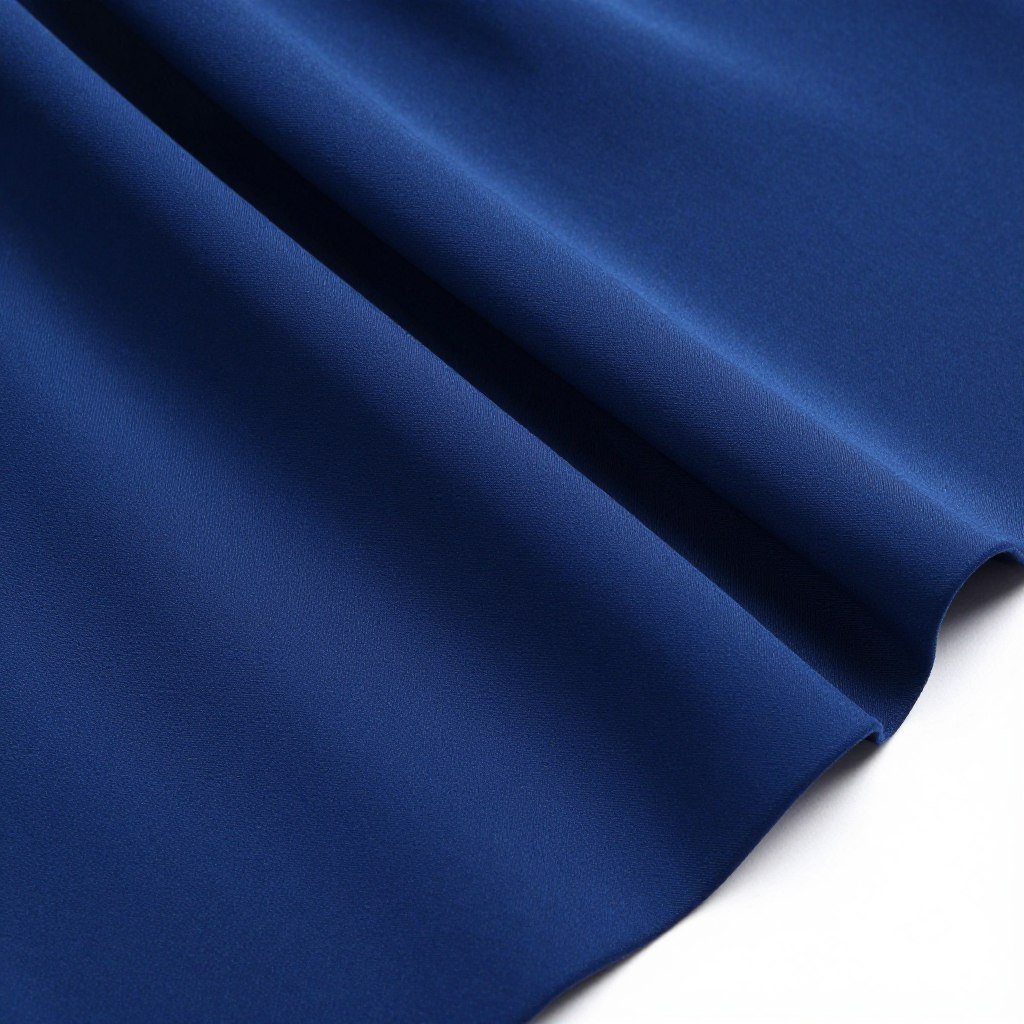 sapphire blue formal dress fabric swatch