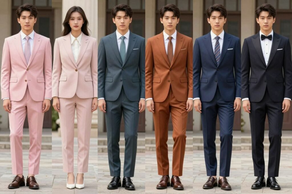seasonal formal dress color transitions