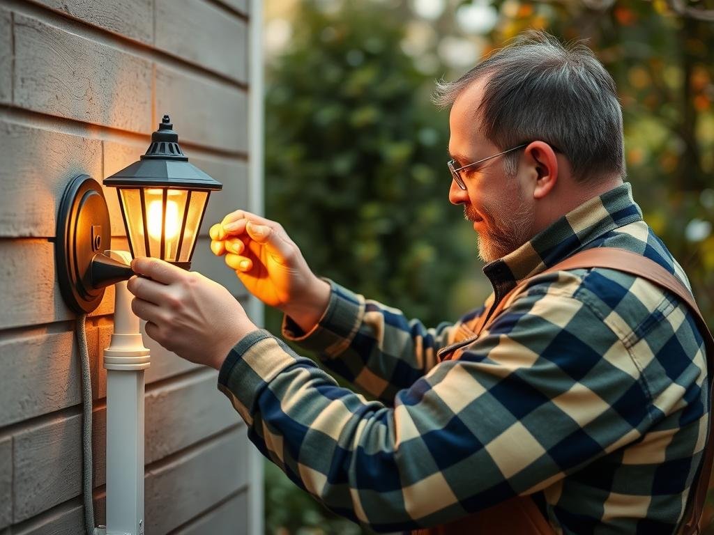 seasonal landscape lighting maintenance and adjustment
