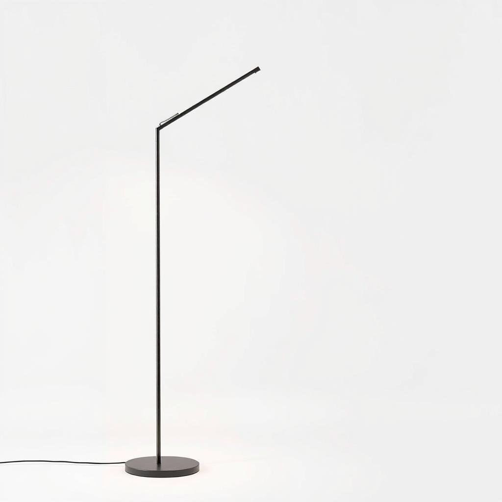 sleek modern floor lamp for bedroom