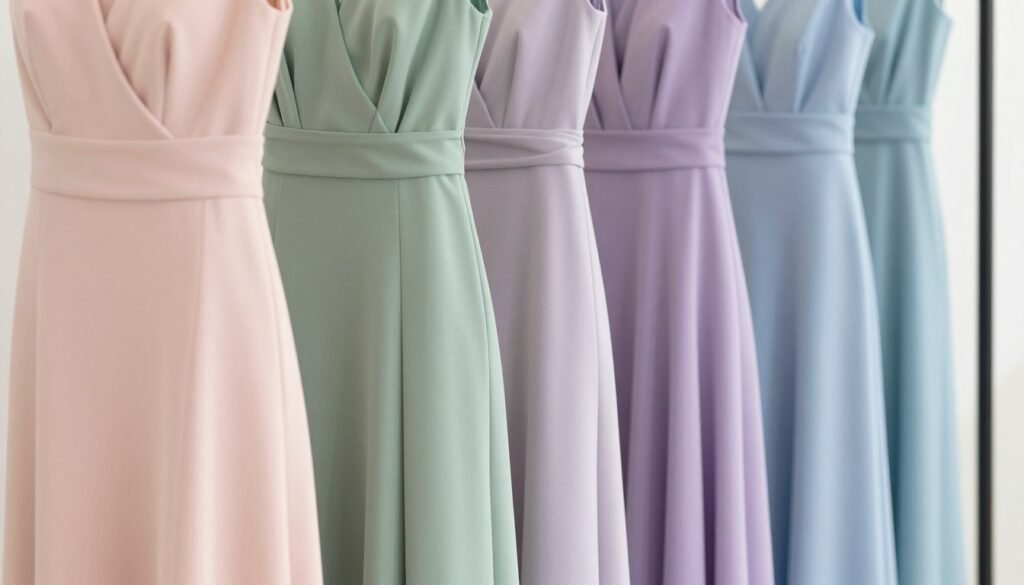spring formal dress colors palette