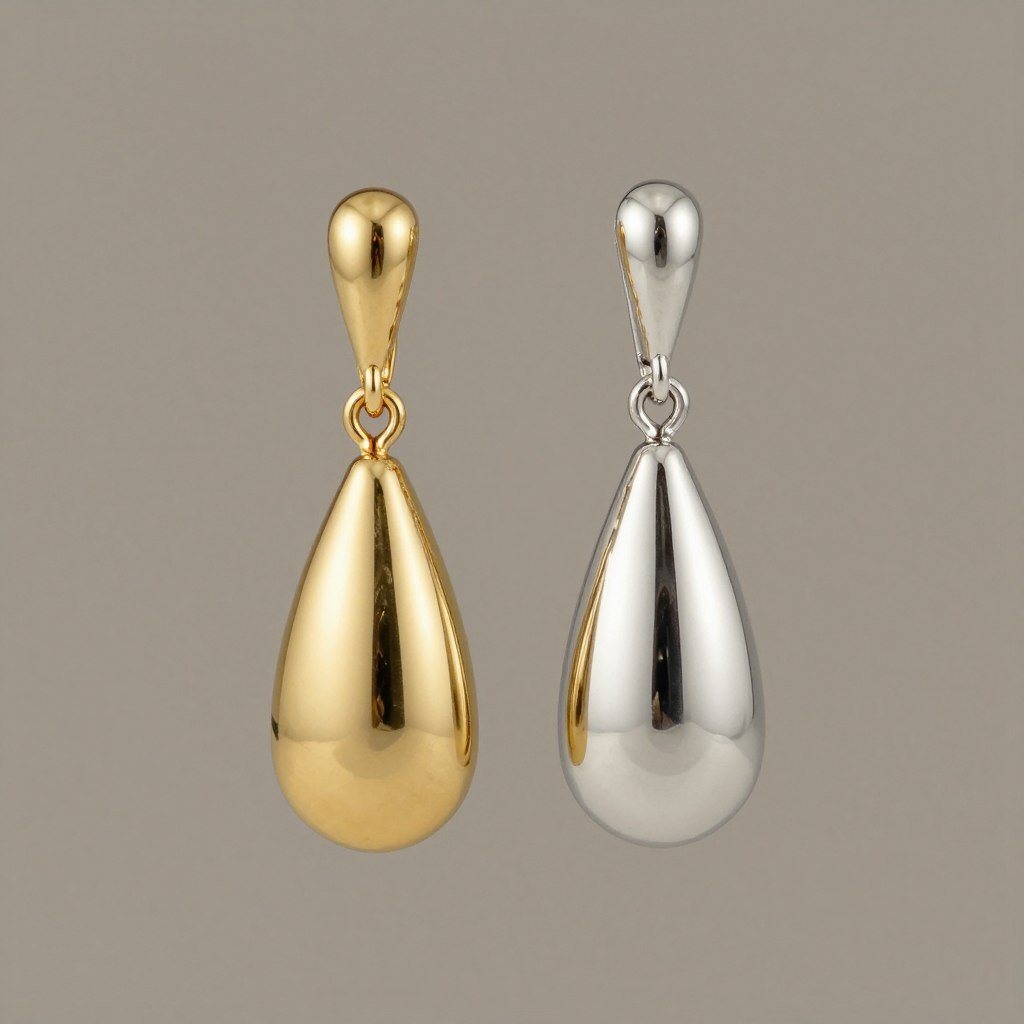 statement earrings with formal dress