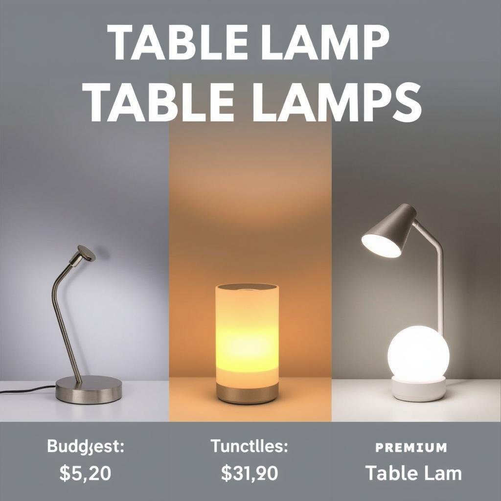 table lamp price range options showing different quality tiers table lamp price range options showing different quality tiers