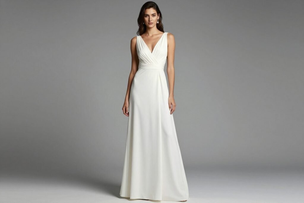 tall wedding guest dress maxi
