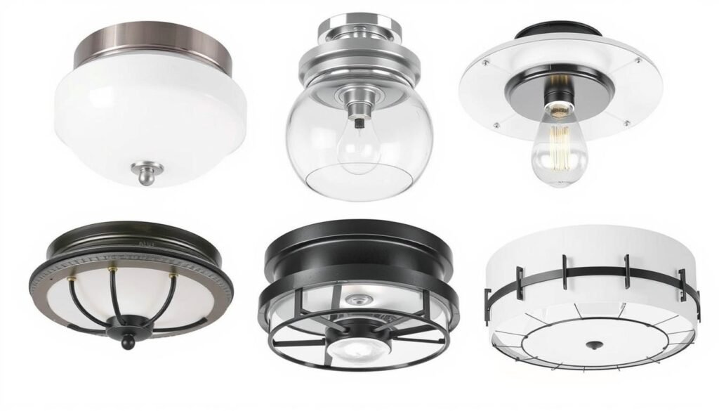 variety of flush mount light fixtures in different styles for kitchen ceilings variety of flush mount light fixtures in different styles for kitchen ceilings