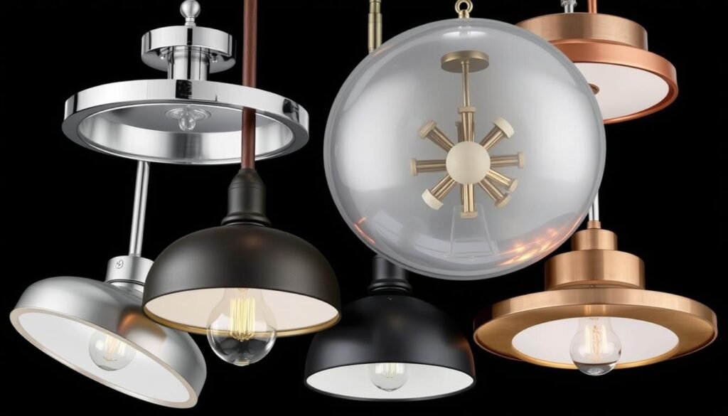 variety of kitchen light fixture finishes including brass chrome and black variety of kitchen light fixture finishes including brass chrome and black