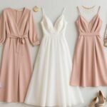 wedding guest dress ideas showcase featuring various elegant styles