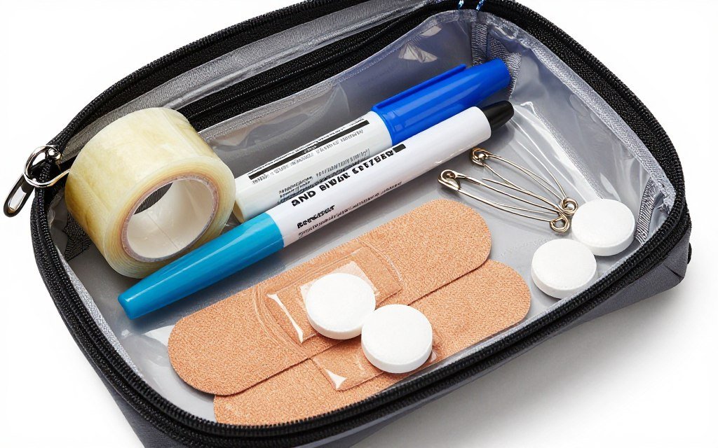 wedding guest emergency kit