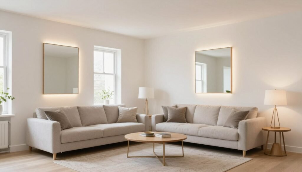 well-lit small living room appearing spacious and bright well-lit small living room appearing spacious and bright