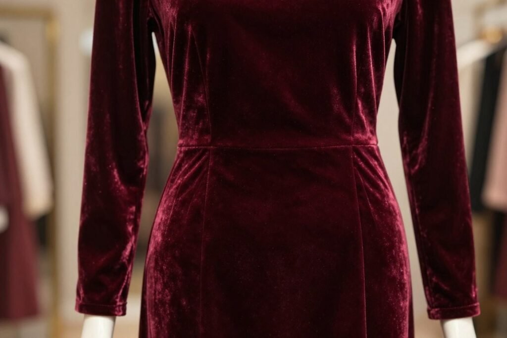 winter wedding guest dress velvet