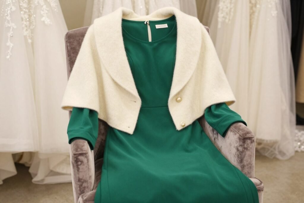 winter wedding outfit layers