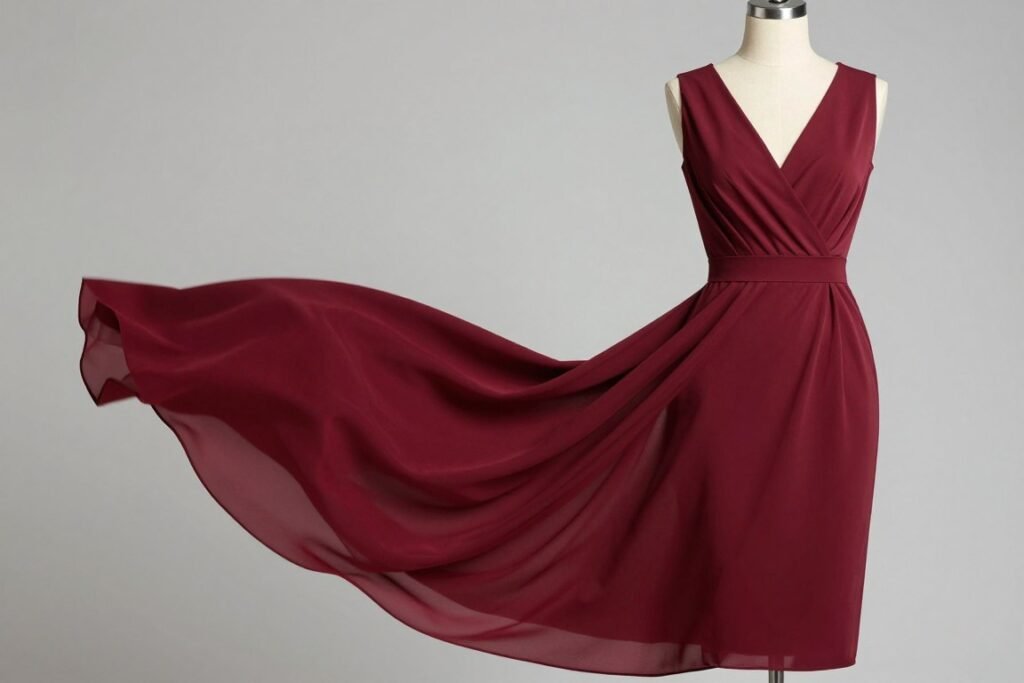 wrap dress flattering hourglass figure