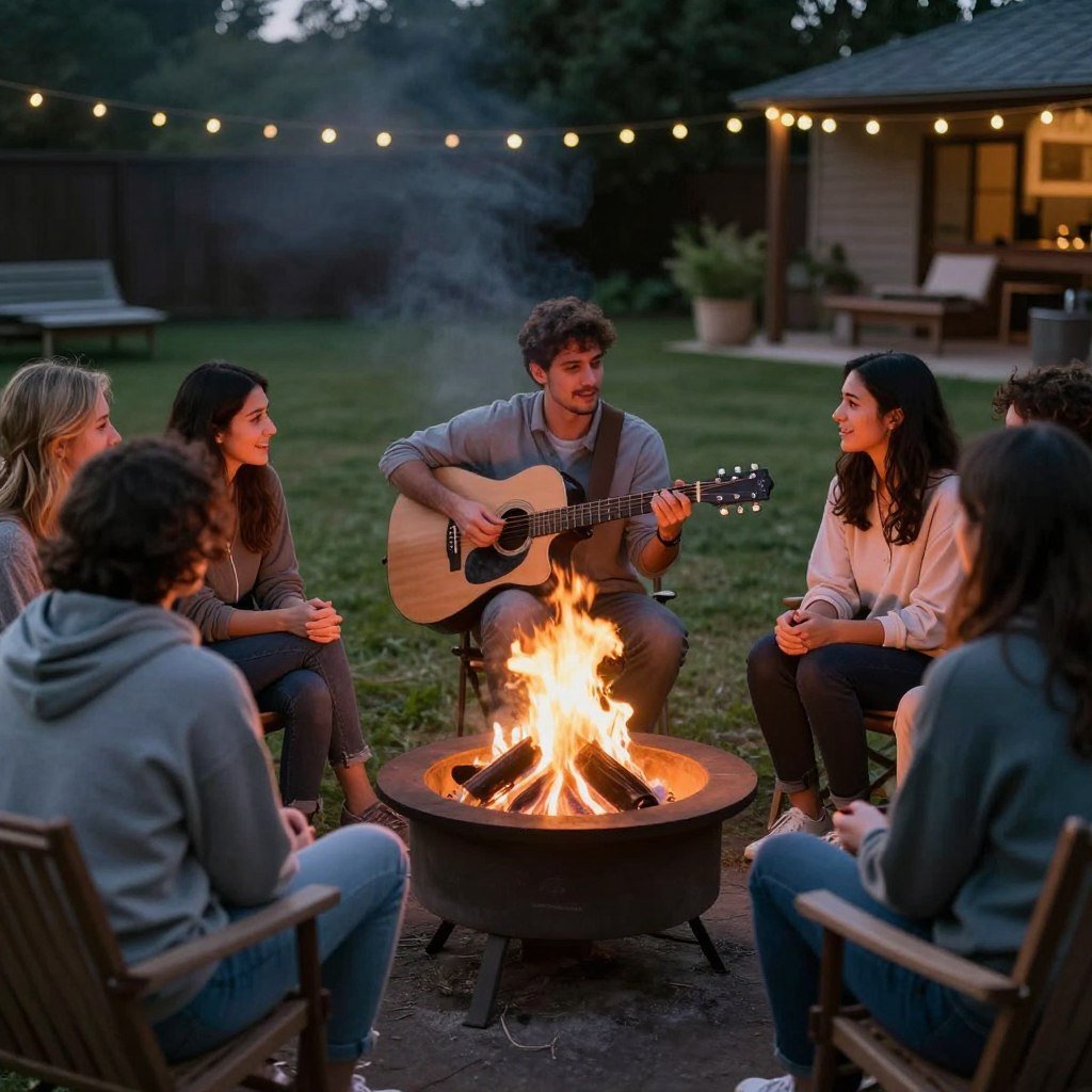 fire pit storytelling gathering