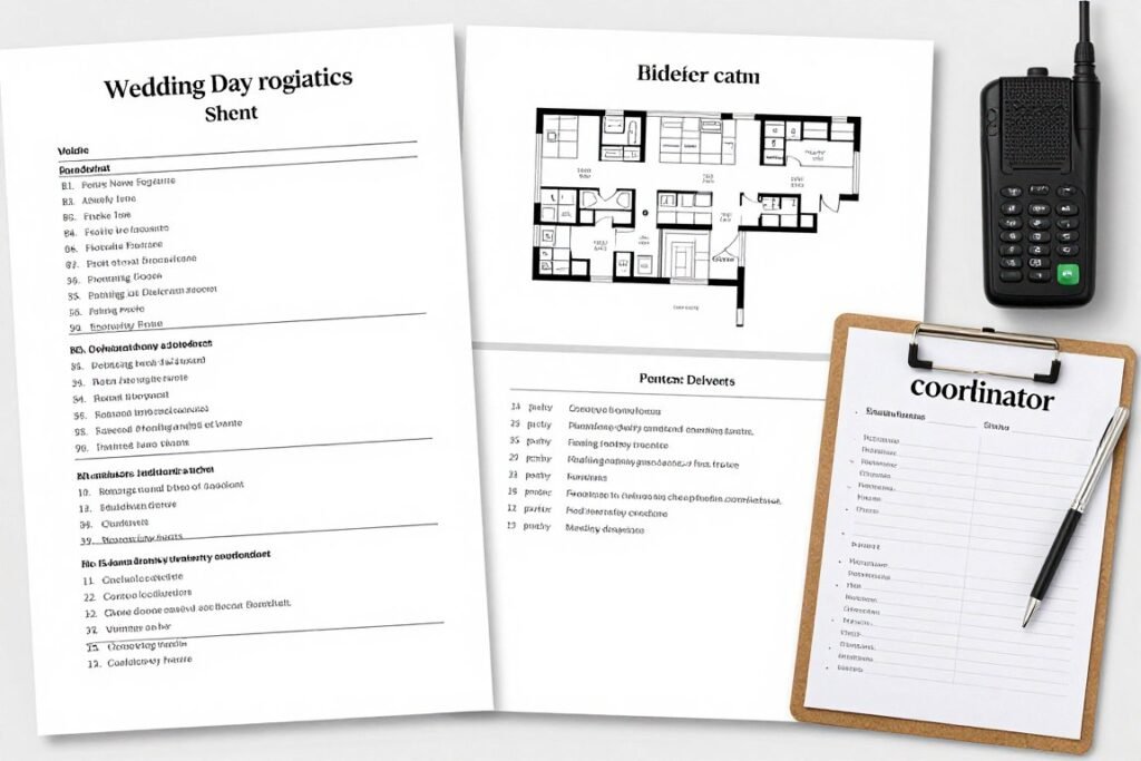 wedding day logistics coordination checklist and vendor schedule wedding day logistics coordination checklist and vendor schedule