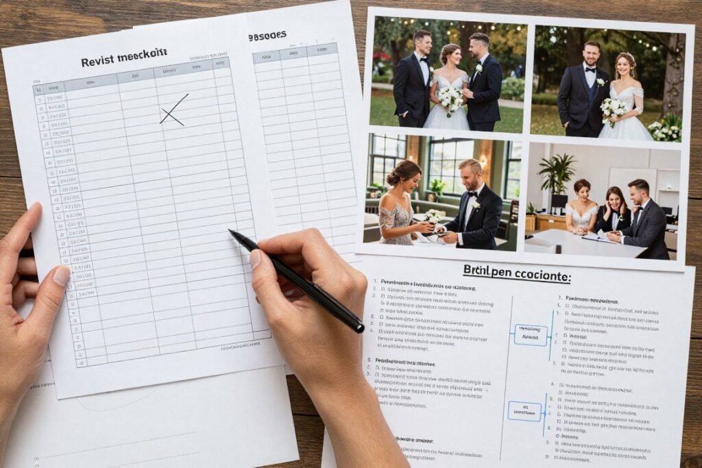 wedding planning mistakes being corrected with proper organization wedding planning mistakes being corrected with proper organization