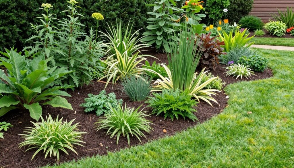 well-maintained garden showing results of proper seasonal care